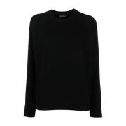 Zwarte Sweatshirts voor Heren Aw23 Barba , Black , Heren