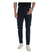 Slim-Fit Denim Jeans Kiton , Blue , Heren