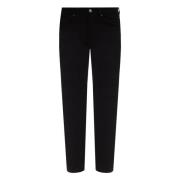 Zwarte Slim Fit Jeans Acne Studios , Black , Heren