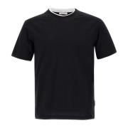 T-Shirts Paolo Pecora , Black , Heren