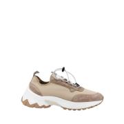 Sneakers Eleventy , Brown , Heren