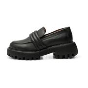 Lichtgewicht Chunky Loafer - Zwart Shoe the Bear , Black , Dames