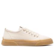 Off White Low Top Sneakers Ami Paris , Beige , Heren