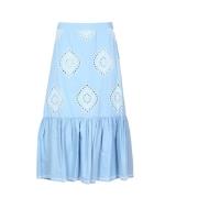 Midi Skirts Pennyblack , Blue , Dames