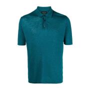 Polo Shirts Roberto Collina , Blue , Heren