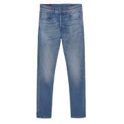 Regular Fit Straight Jeans Upgrade Dondup , Blue , Heren