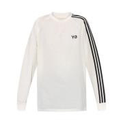 T-shirt with logo Y-3 , White , Dames