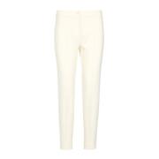 Straight Trousers Pennyblack , Beige , Dames