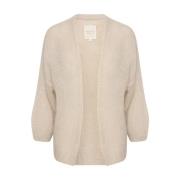 Gezellige en stijlvolle Rastina Cardigan Part Two , Beige , Dames