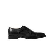 Handgemaakte Italiaanse Monniksband Schoenen Scarosso , Black , Heren