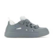 Grijze Curb Sneakers van Rubber Lanvin , Gray , Heren