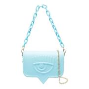 Eyelike Turquoise Schoudertas Chiara Ferragni Collection , Blue , Dame...