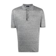 Polo Shirt Barba , Gray , Heren