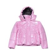 Down Jackets Msgm , Pink , Dames