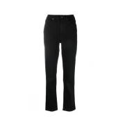 Zwarte high-waist tapered jeans 3X1 , Black , Dames