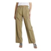 Brede broek Erika Cavallini , Green , Dames