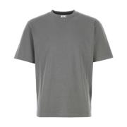 Oversized Grijs Katoenen T-Shirt Heron Preston , Gray , Heren