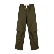 Straight Trousers Darkpark , Green , Heren