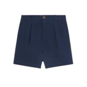 Ademende Katoenen Bermuda Shorts Loro Piana , Blue , Dames