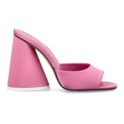 Luz Satin Mule - Verrijk je schoenencollectie The Attico , Pink , Dame...