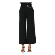 Broek Simona Corsellini , Black , Dames