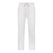 Straight Trousers MC2 Saint Barth , White , Heren
