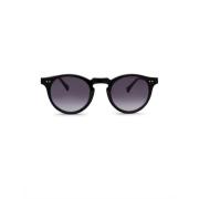 Malibu Sunglasses - Grey Gradient on Black Nialaya , Black , Heren