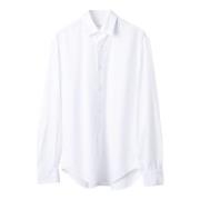Luxe Linnen Formeel Overhemd Costumein , White , Heren