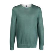 Trui met ronde hals Fedeli , Green , Heren