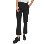 Cropped Broeken Fiveunits , Black , Dames