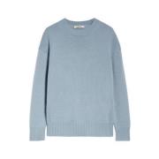 Heldere Blauwe Trui van S Max Mara Max Mara Studio , Blue , Dames