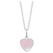 Aya ketting rosa zilver Frk. Lisberg , Pink , Dames