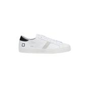 Witte en Zwarte Hill Low Sneakers D.a.t.e. , White , Heren