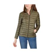 Khaki Gewatteerde Donsjas Jott , Green , Dames