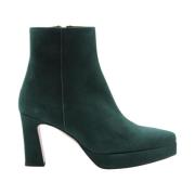 Heeled Boots Ctwlk. , Green , Dames