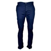 Slim-fit Trousers Blue de Gênes , Blue , Heren