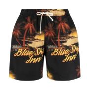 Beachwear Blue Sky Inn , Green , Heren