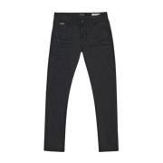 Donkerblauwe Skinny Jeans voor Mannen Antony Morato , Black , Heren