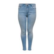Slim-fit jeans Only Carmakoma , Blue , Dames