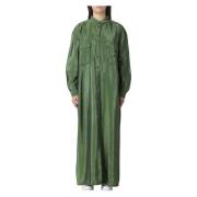 Maxi Jurk Fabiana Filippi , Green , Dames