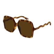 Stylish Sunglasses Chloé , Brown , Dames