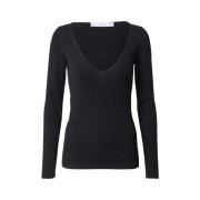 V-neck Knitwear IRO , Black , Dames