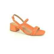 High Heel Sandals Jhay , Orange , Dames
