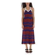 Elegante Maxi Jurk Wales Bonner , Red , Dames