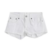 Casual zomer shorts voor vrouwen Dondup , White , Dames
