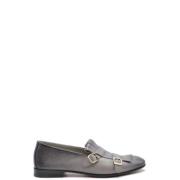 Stijlvolle Grijze Instappers Santoni , Gray , Dames