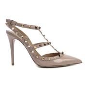 Rockstud Caged Pumps Valentino Garavani , Beige , Dames