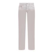Klassieke Straight Fit Jeans Maison Margiela , Gray , Heren