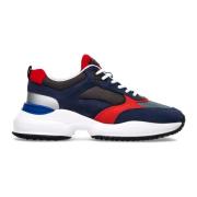 Verhoog je sneaker game met Interaction Sneakers Hogan , Blue , Heren