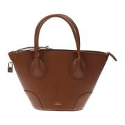 Kleine Emma Leren Tas A.p.c. , Brown , Dames